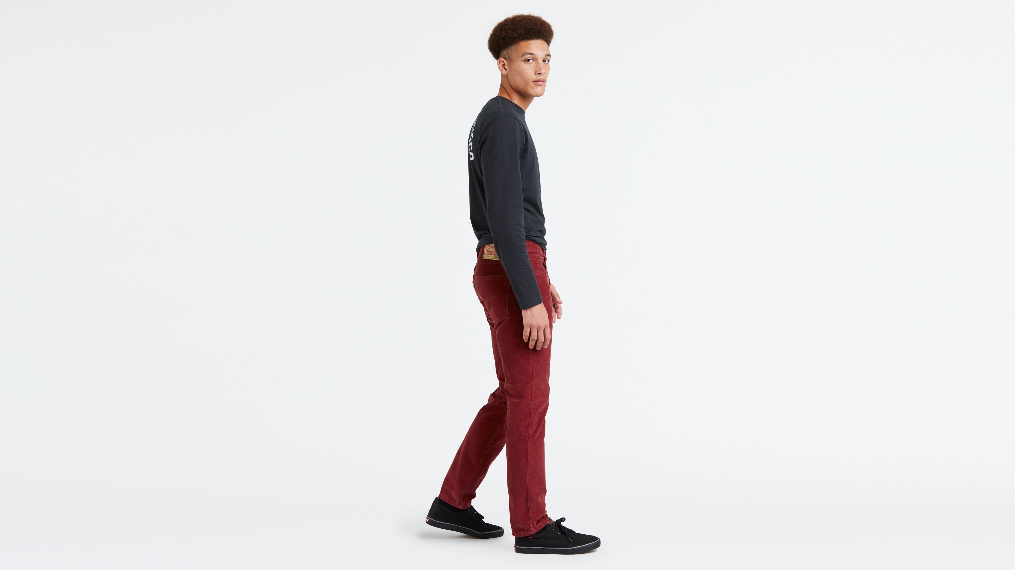 502™ Taper Fit Corduroy Pants - Red | Levi's® US
