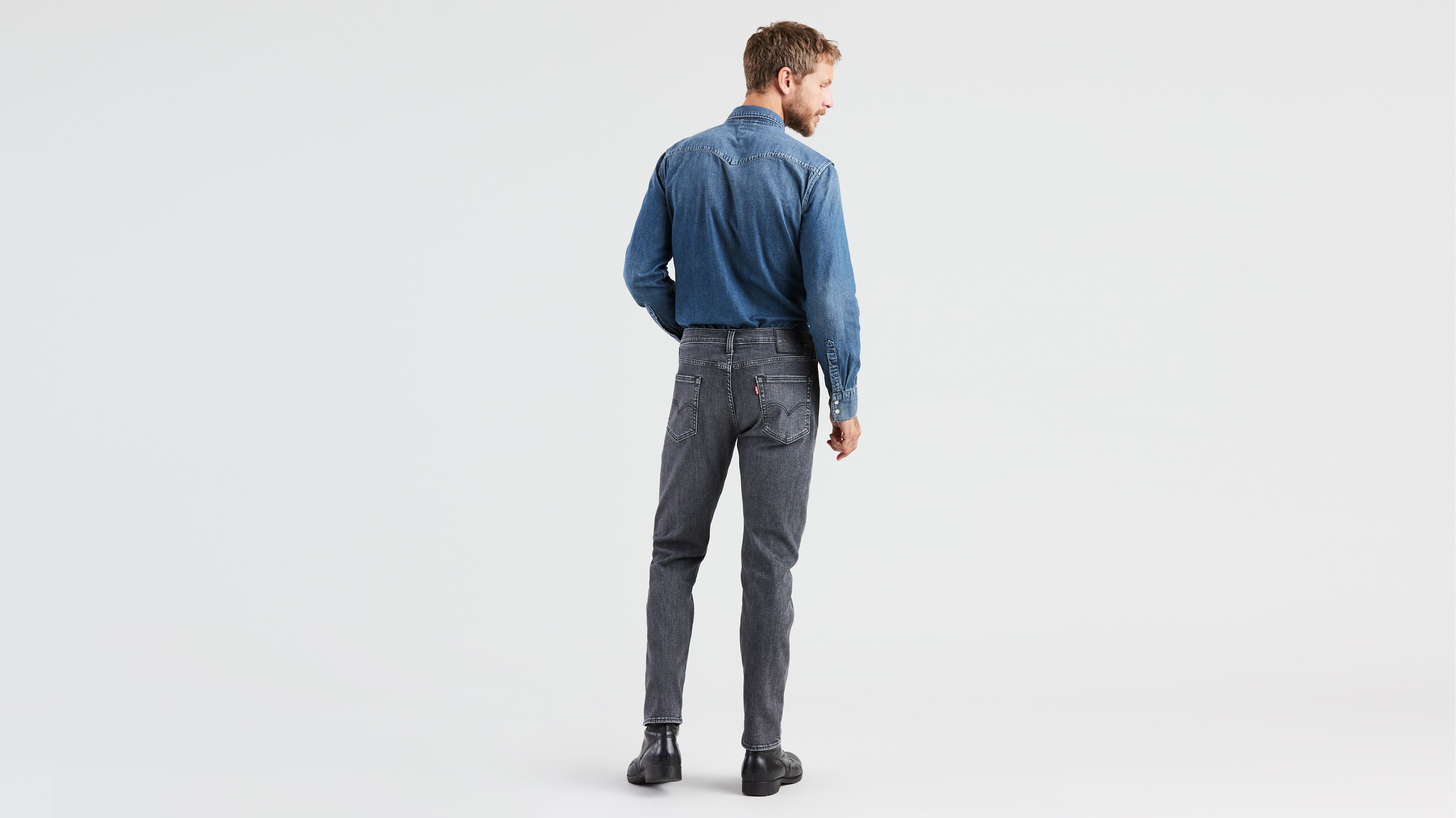 levis 502 grey