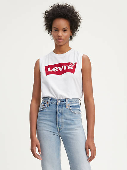 Levi's ® Logo Tank Top -  / White Weiß XL