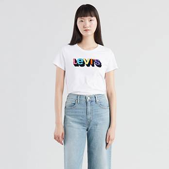3D Levi's® Cropped Tee Shirt 1