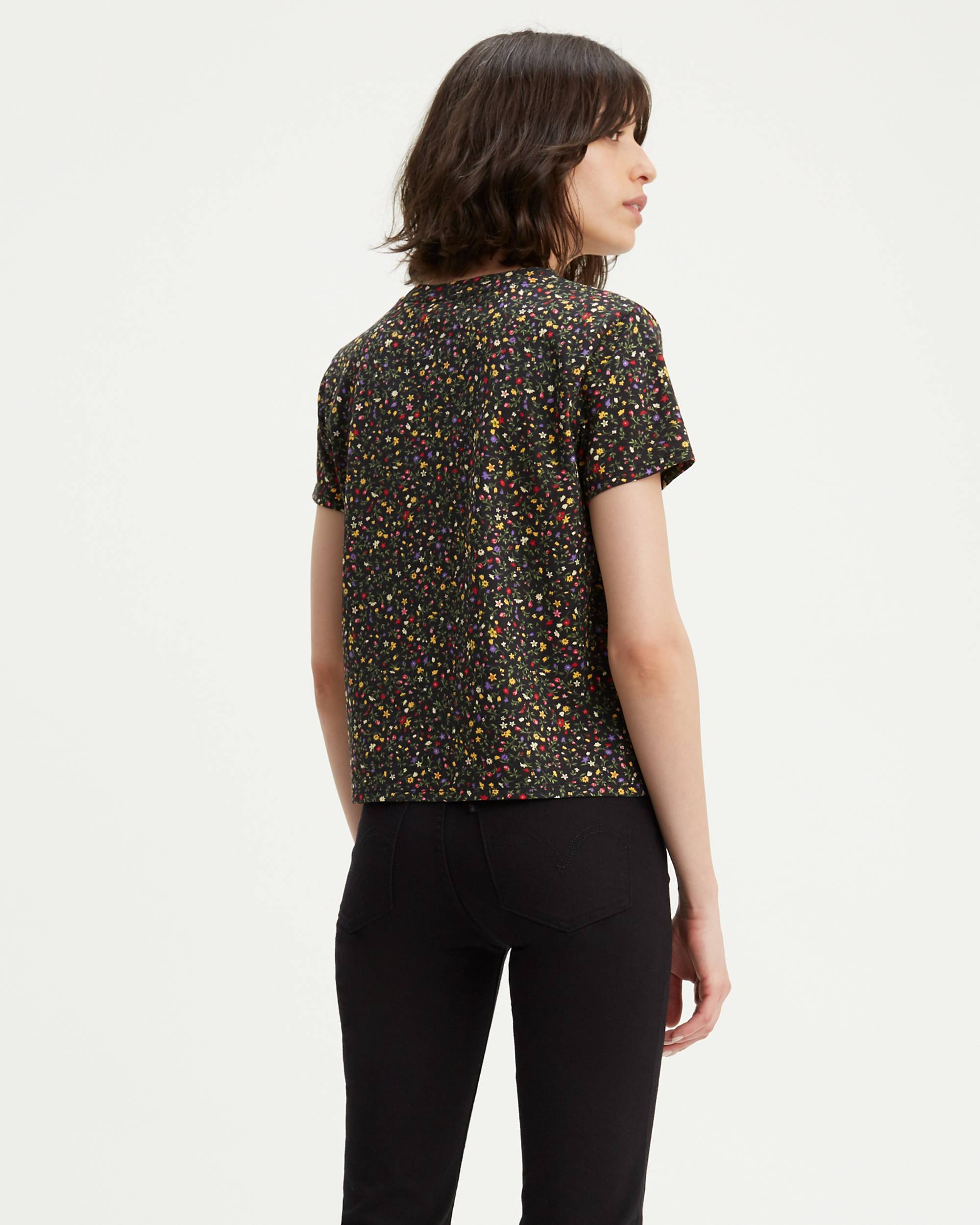 All Over Floral Logo Tee Shirt 2