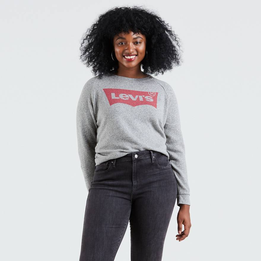 Levi's® Logo Relaxed Crewneck Sweatshirt 1