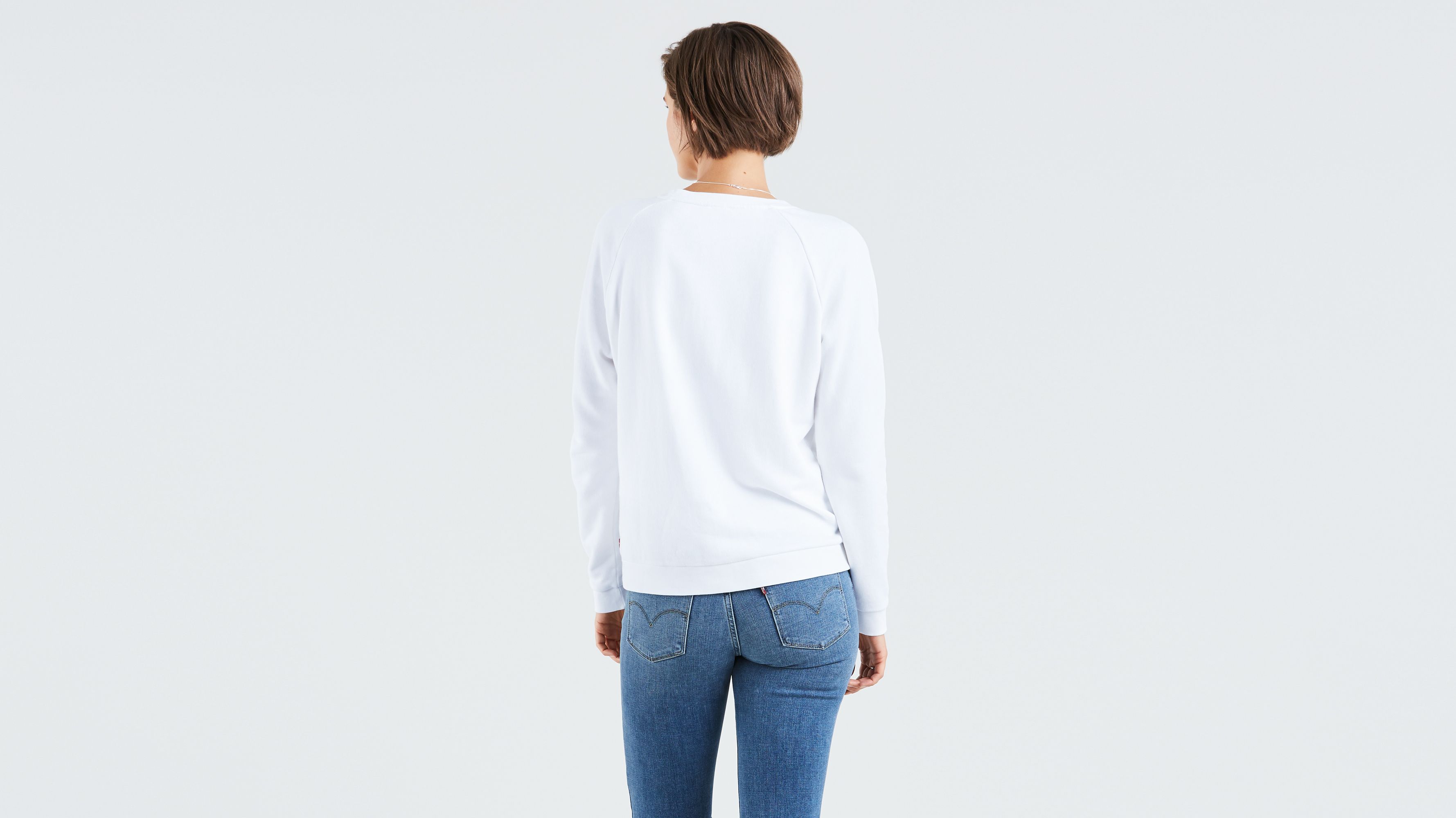 levis batwing crew sweatshirt