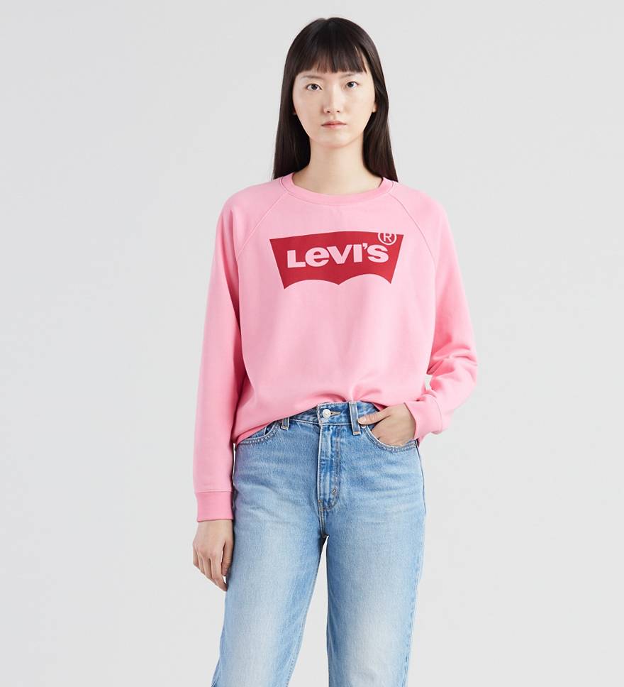 Levi's® Logo Relaxed Crewneck Sweatshirt 1
