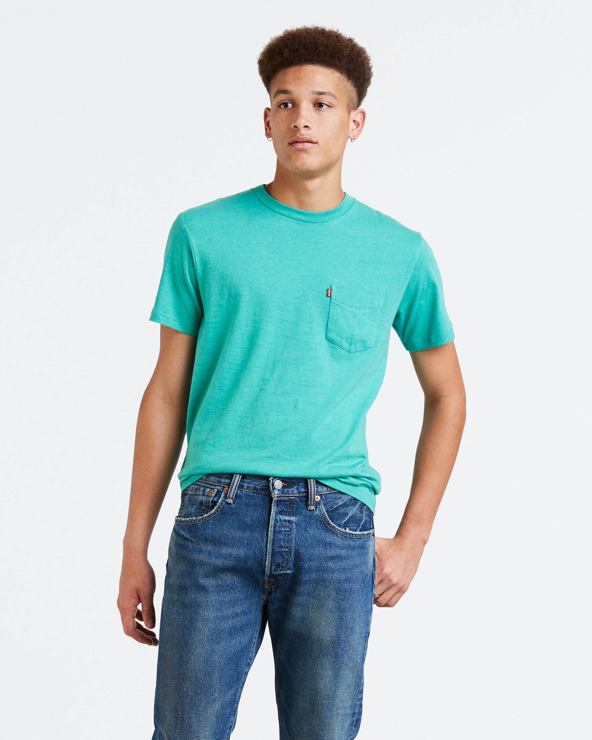 Sunset Pocket Tee Shirt 1