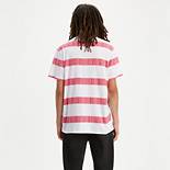 Striped Sunset Pocket Tee Shirt 2
