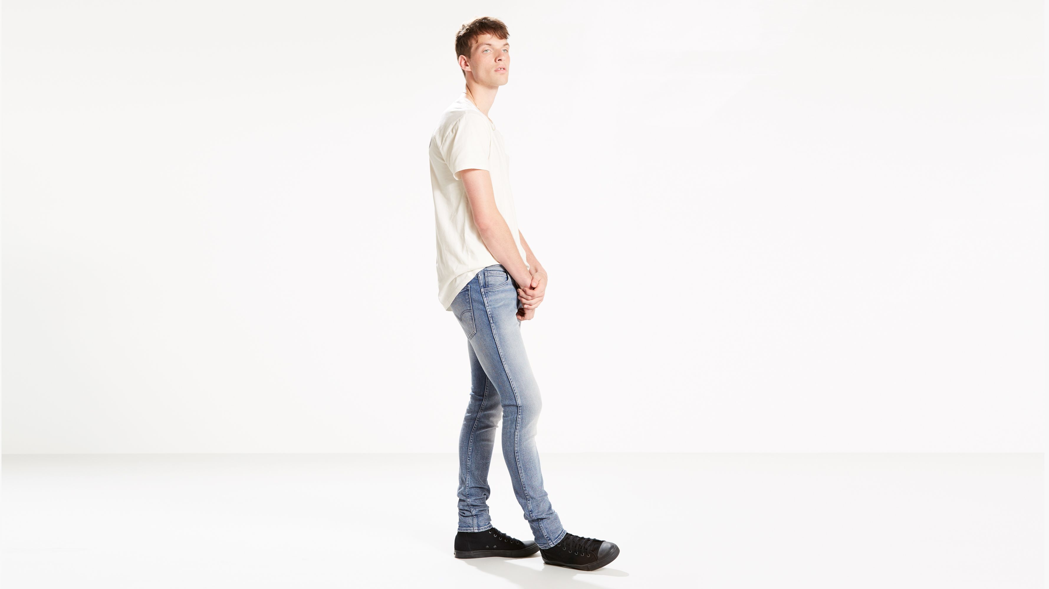 levis line 8 skinny jeans mens