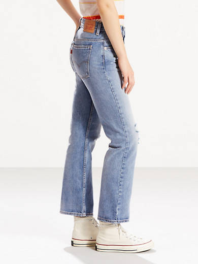 517 Cropped Bootcut Women's Jeans - Medium Wash | Levi's® US