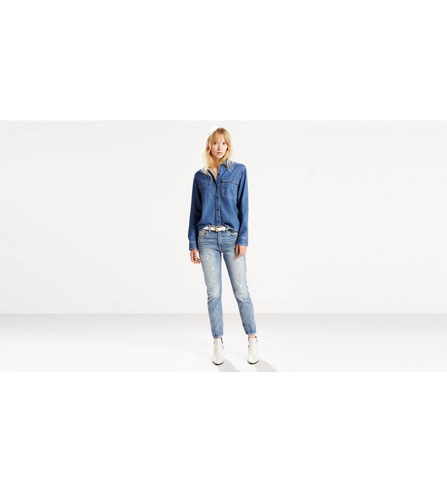 505™c Cropped Women's Jeans - Medium Wash | Levi's® US