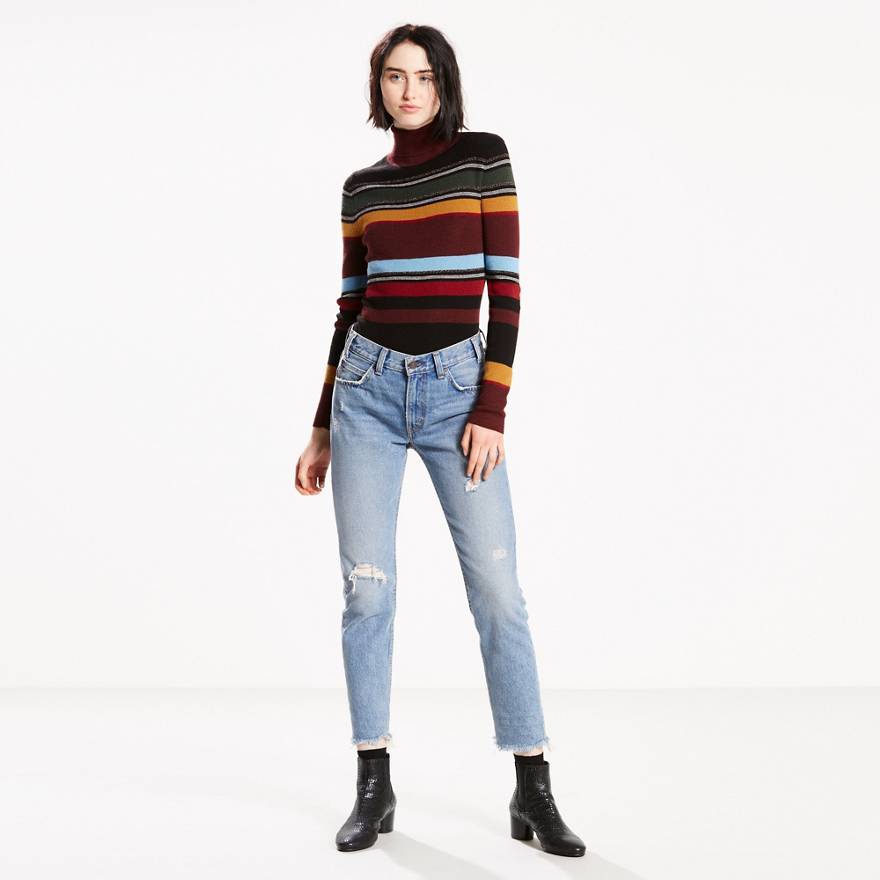 Orange Tab 505™C Cropped Women's Jeans 1