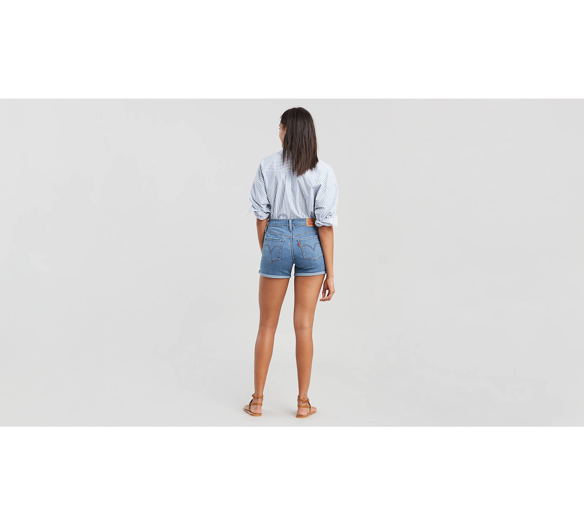 Mid Length Womens Shorts - Medium Wash | Levi's® US