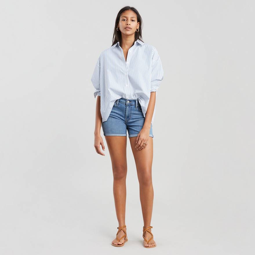 Mid Length Womens Shorts 1