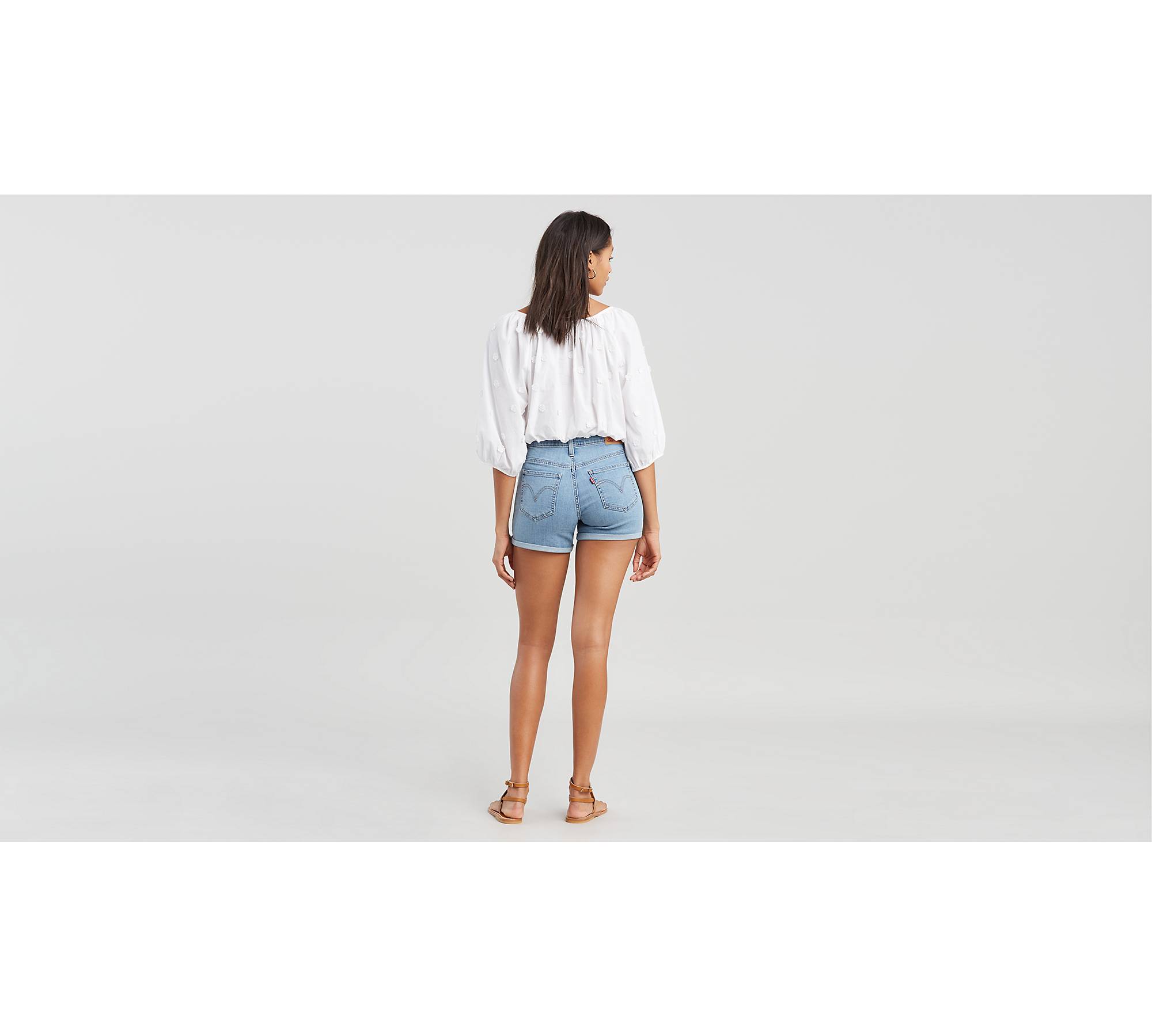 Mid Length Womens Shorts - Light Wash | Levi's® US