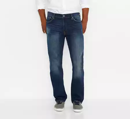 504™ Regular Straight Stretch Jeans - Dark Wash | Levi's® CA