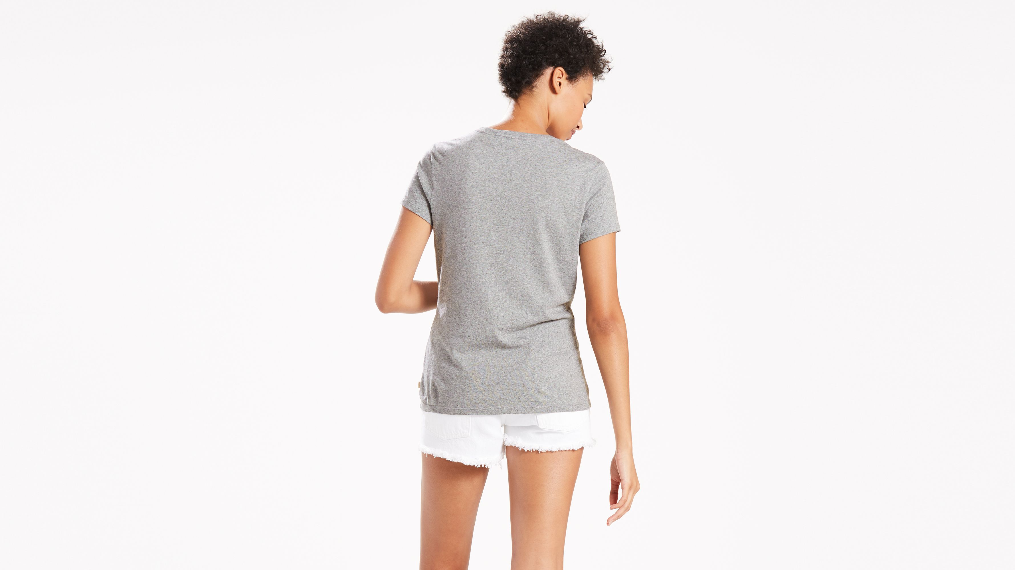 Slim Crewneck Tee Shirt - Grey | Levi's® US