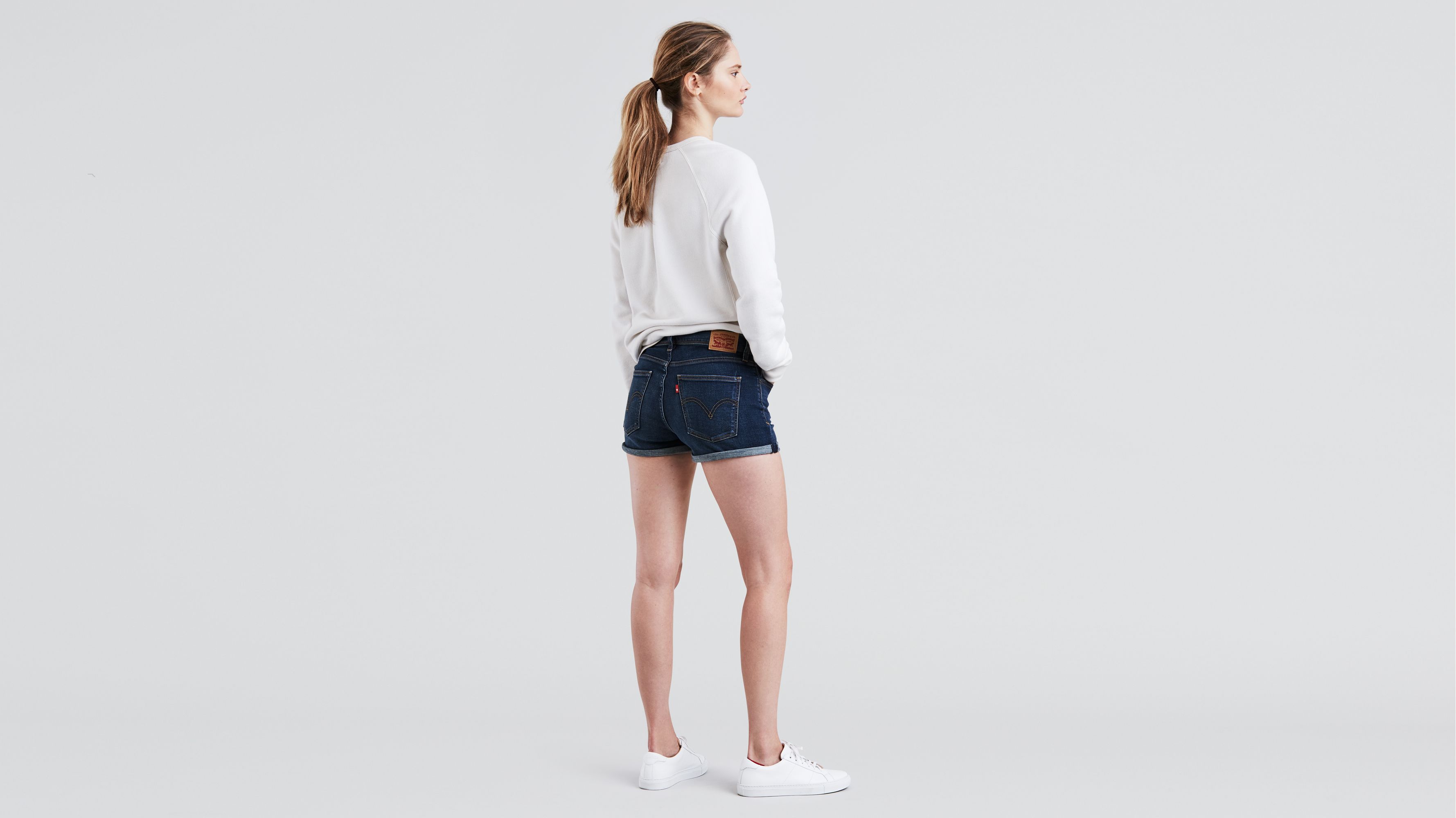 High Rise Womens Shorts 3