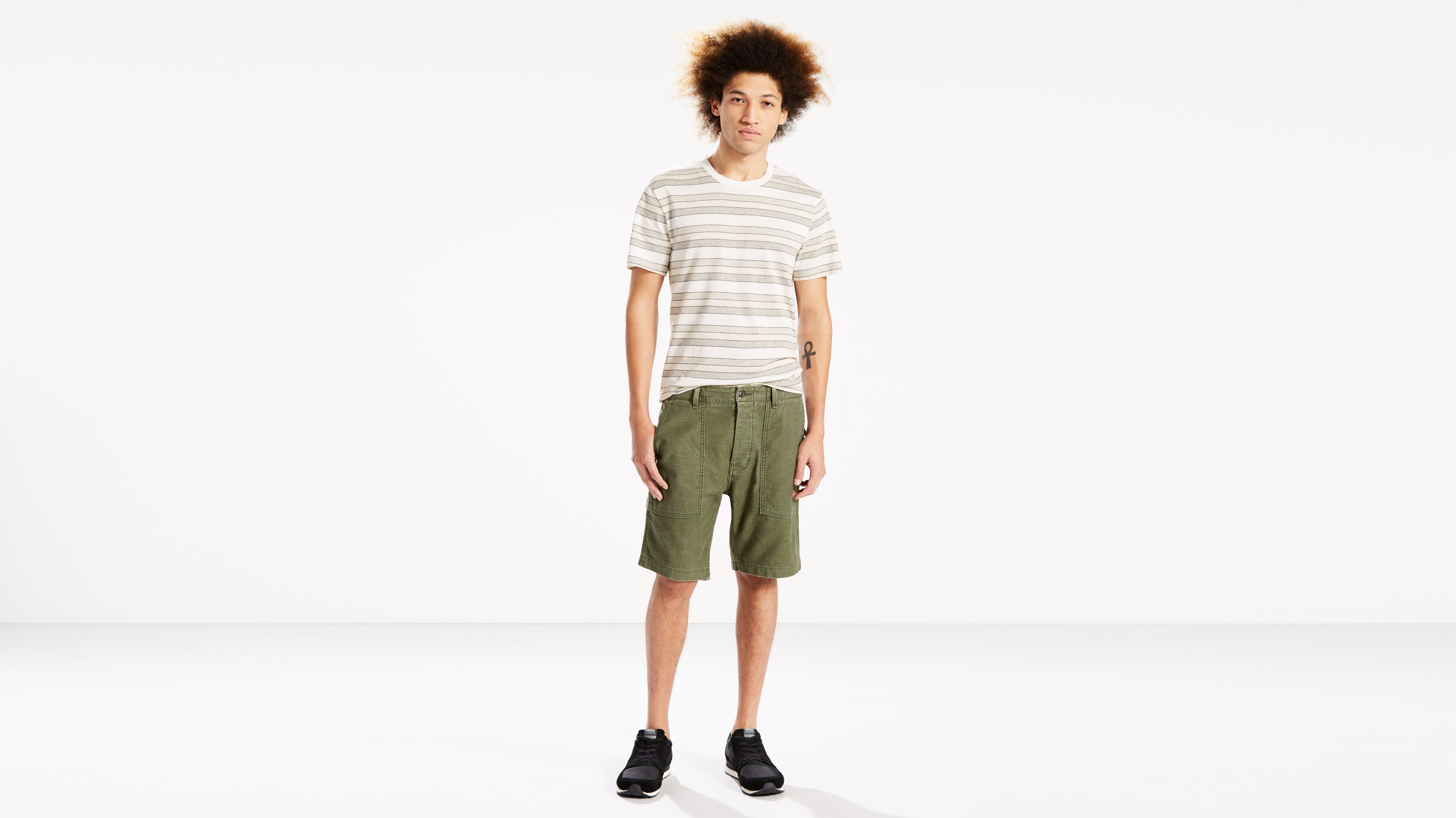 Levis denizen shop utility shorts