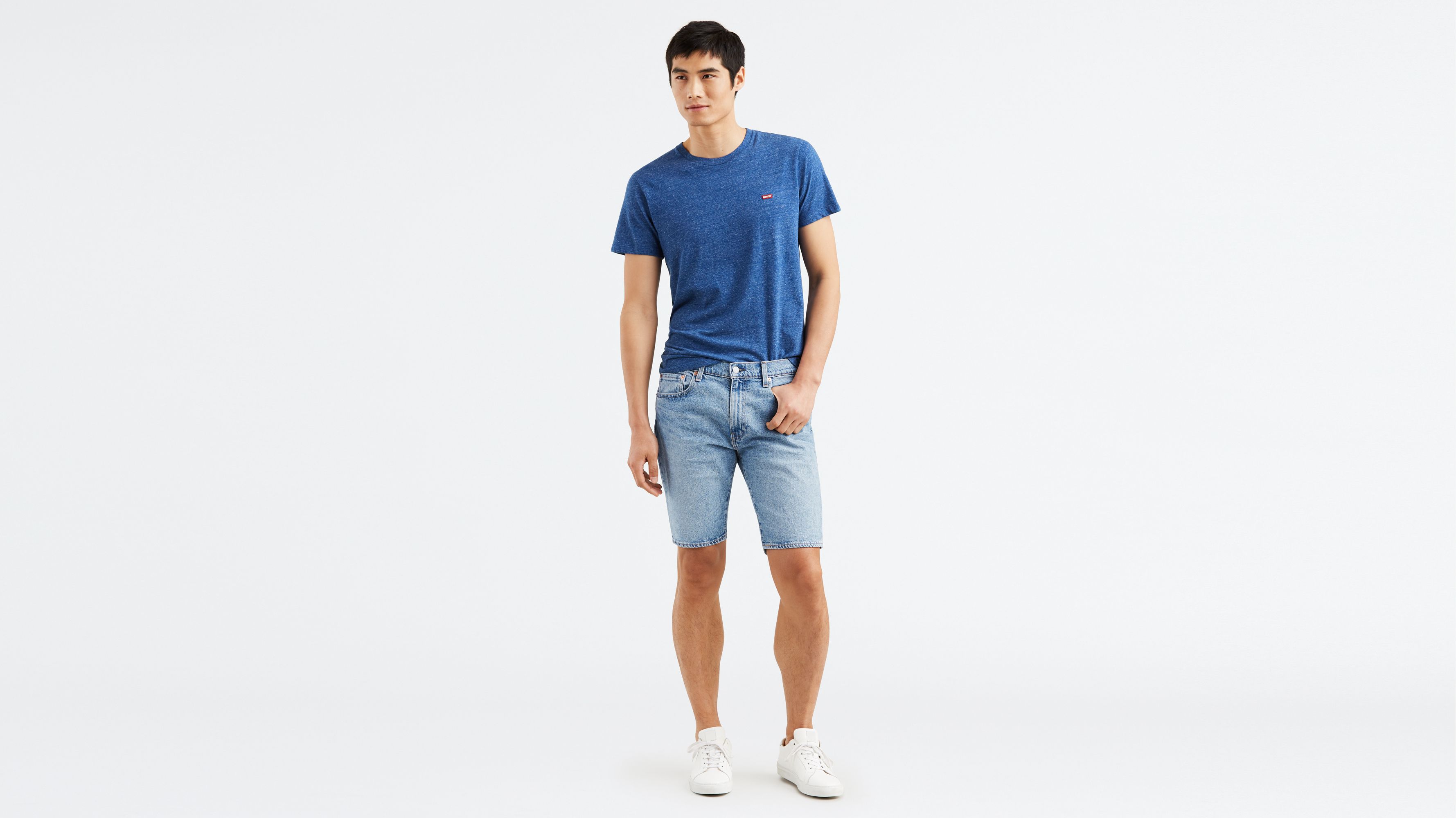 levi's 502 taper hemmed short