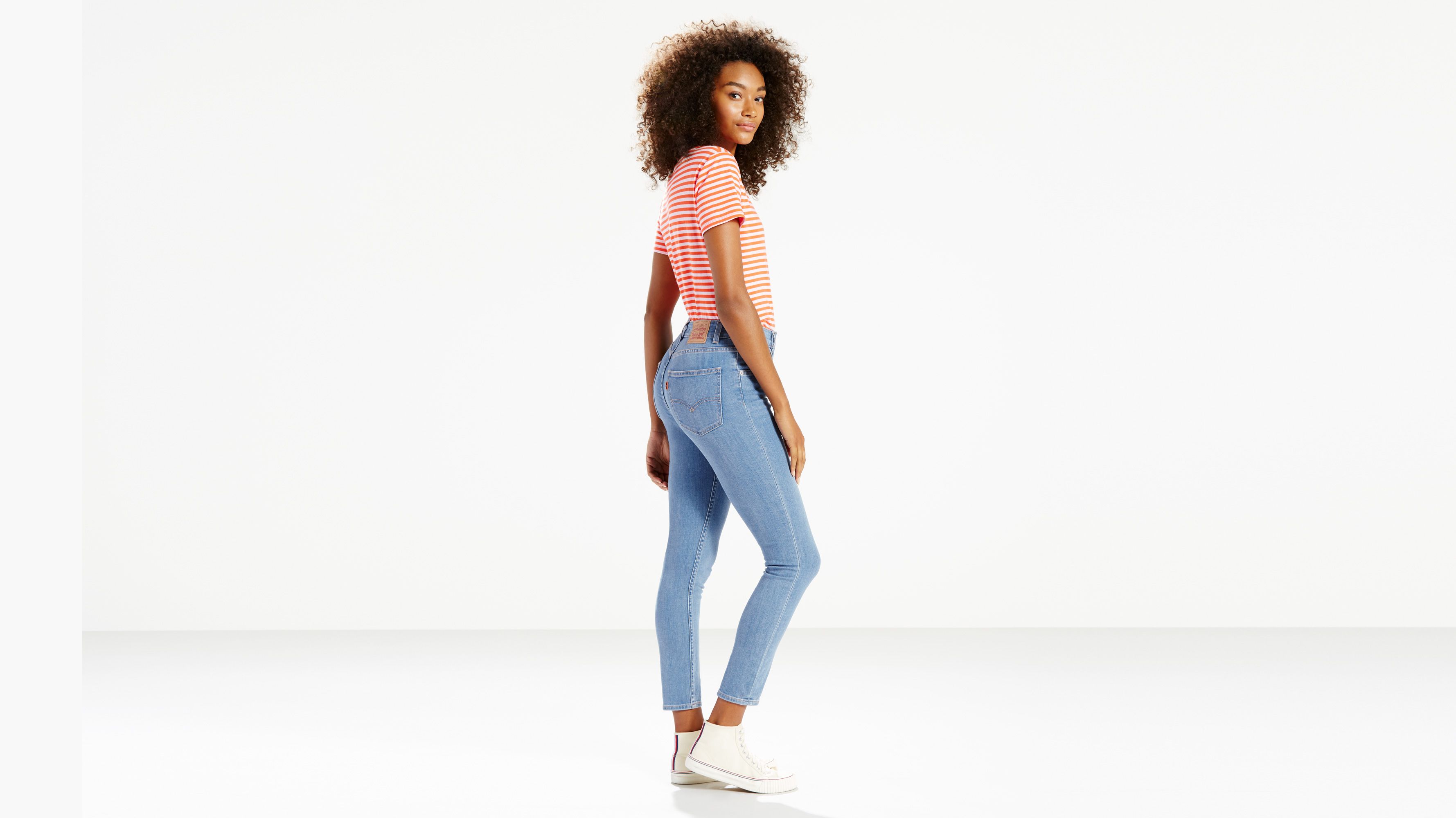 levi's 721 vintage high rise skinny jeans