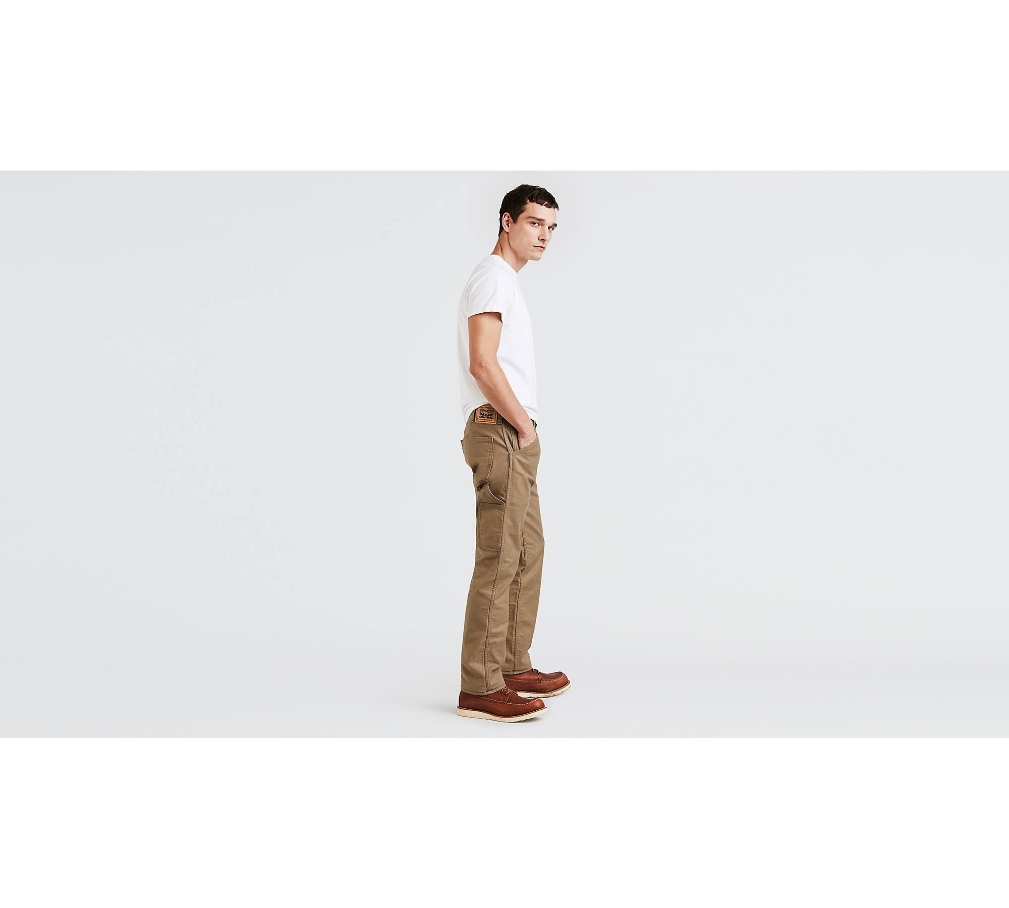 Omvendt Klimaanlæg Margaret Mitchell Levi's® 505™ Regular Fit Workwear Utility Pants - Brown | Levi's® US
