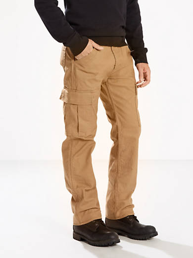 Levi's Tapered Wave Camo Cargo Trousers in Green for Men | Lyst