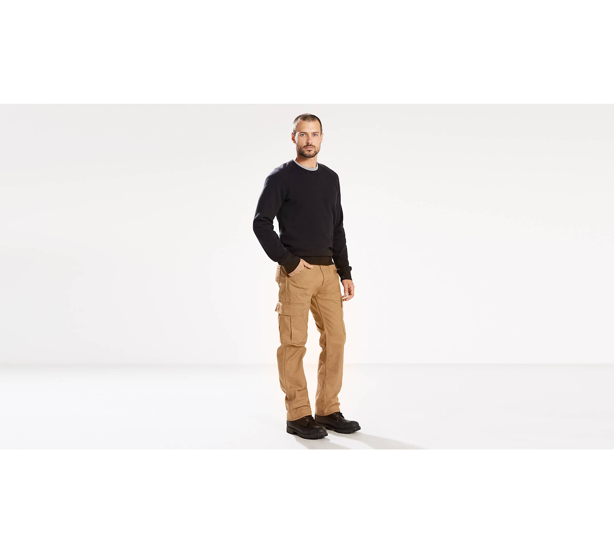 Regular Fit Cargo Trousers with 20% discount!