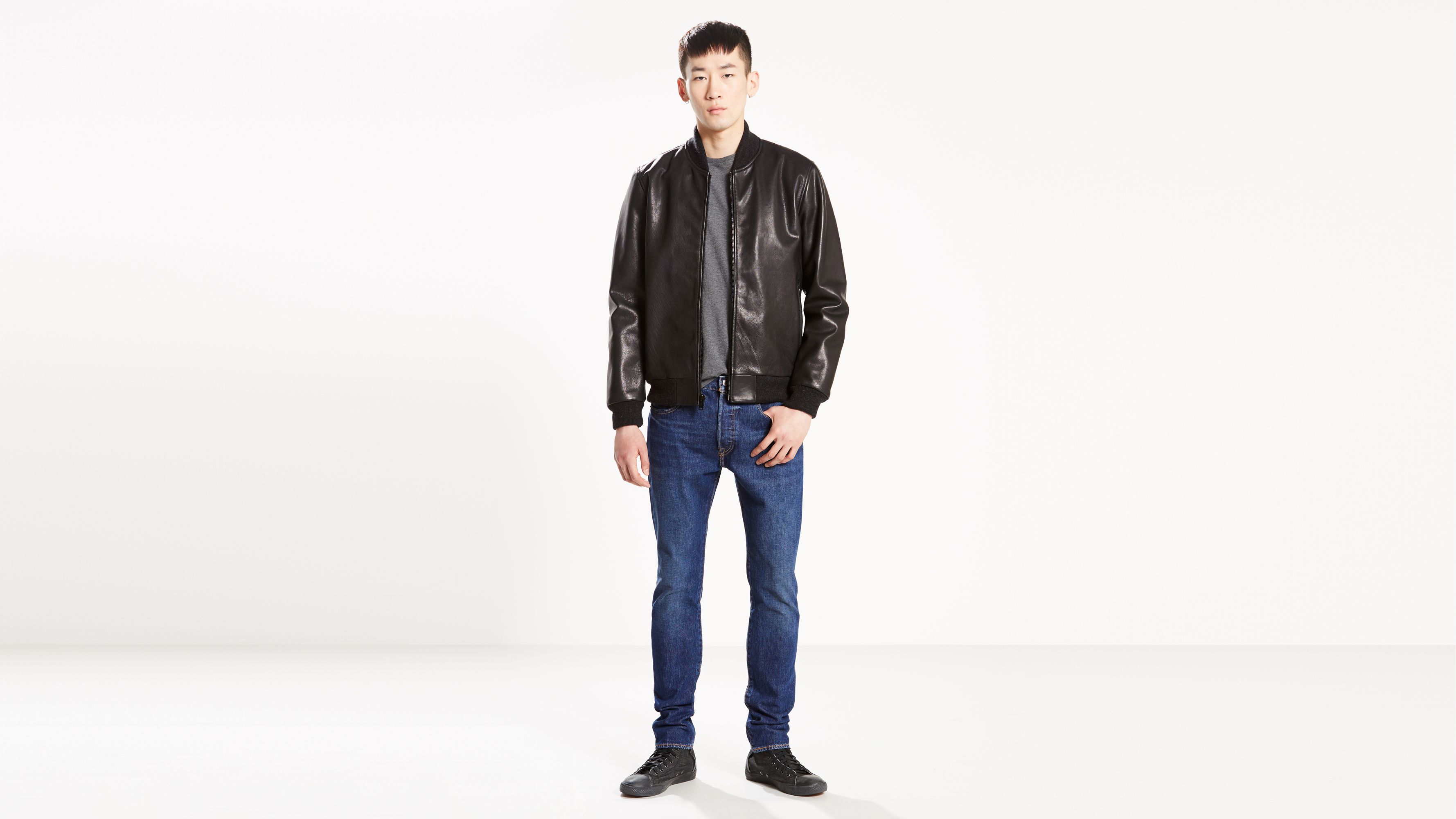 levi's 501 skinny man