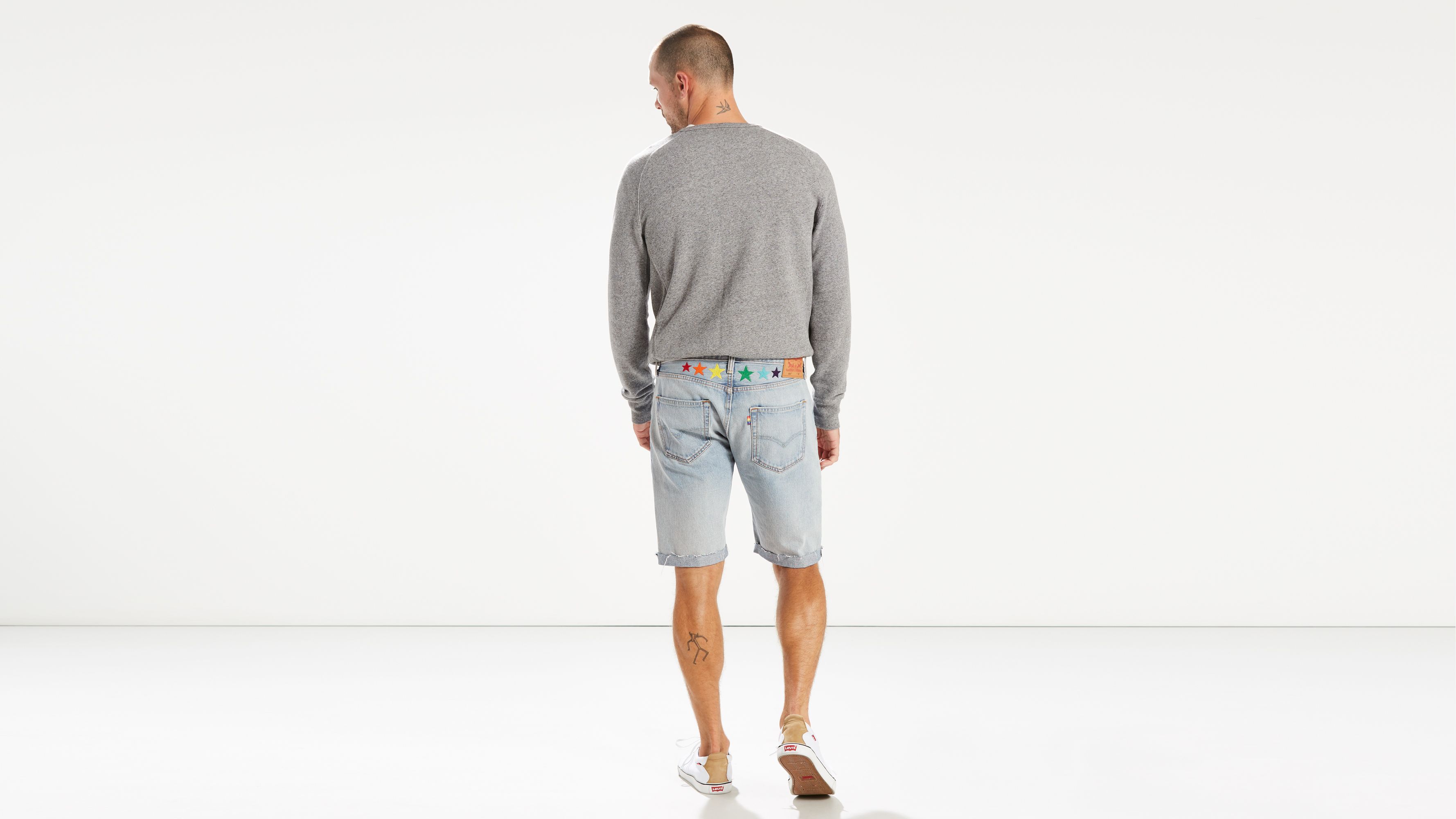 levis jean shorts men
