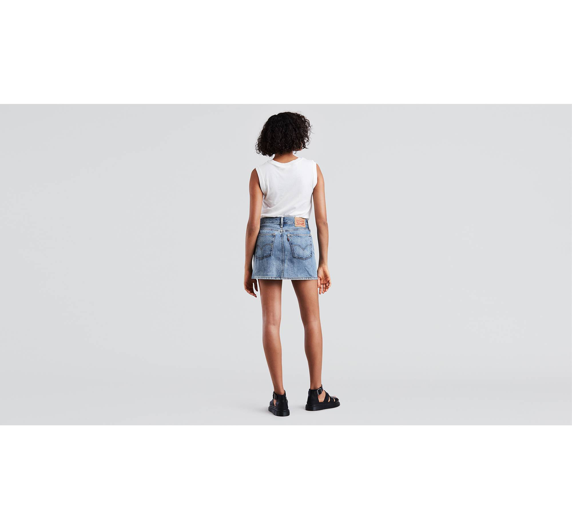Deconstructed Mini Skirt - Wash | Levi's® US
