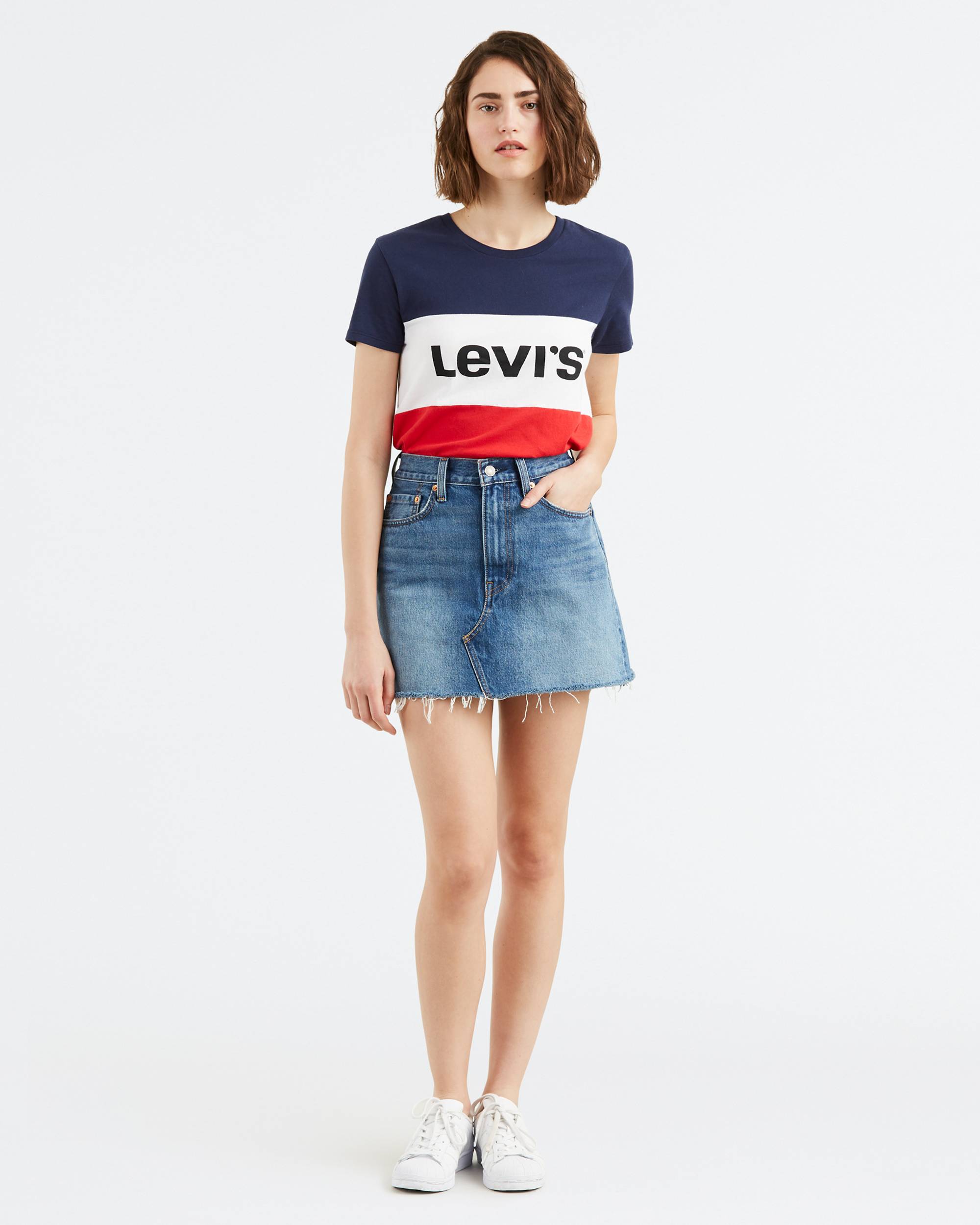 Deconstructed Mini Skirt 1