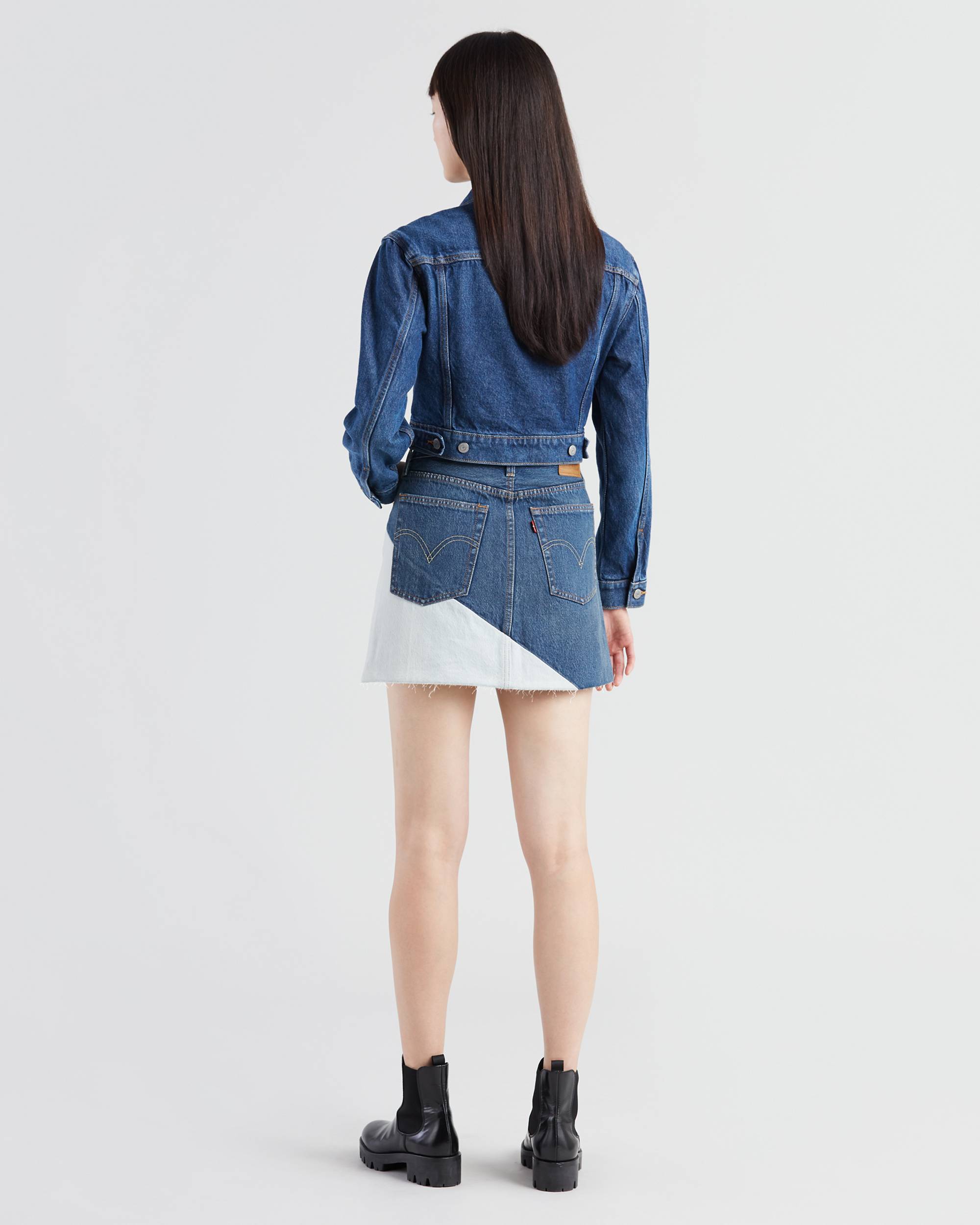 Deconstructed Mini Skirt 2