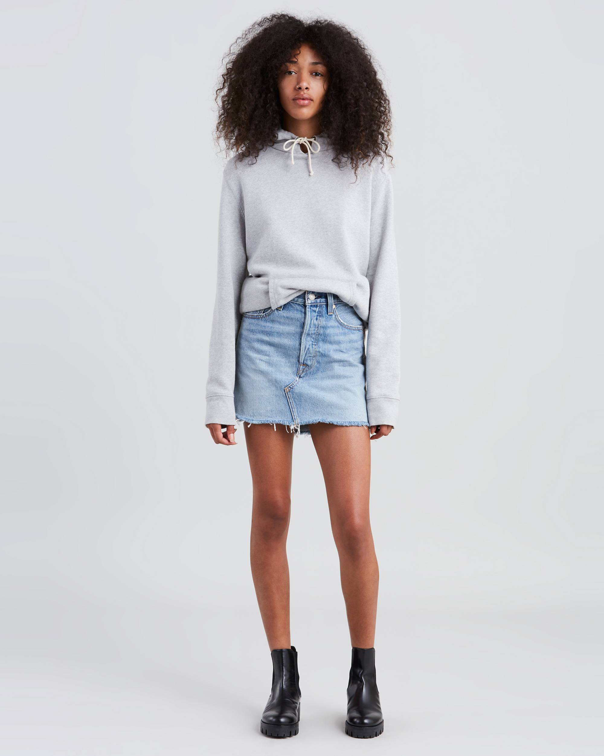 Deconstructed Mini Skirt 2