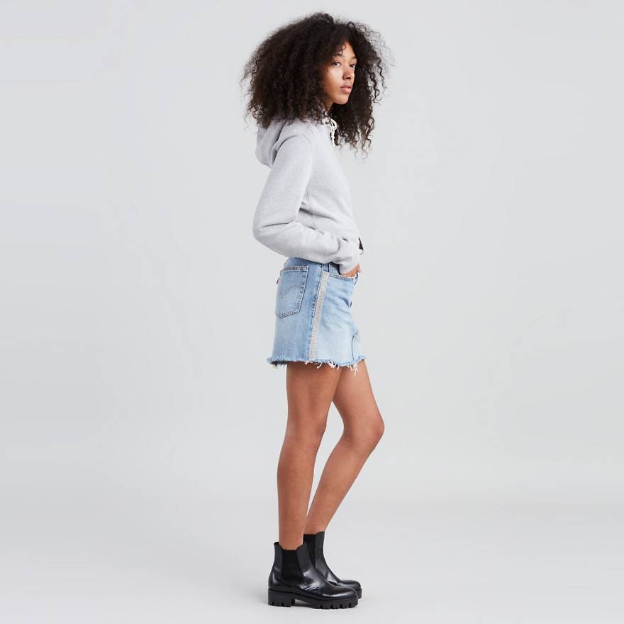 Deconstructed Mini Skirt 1