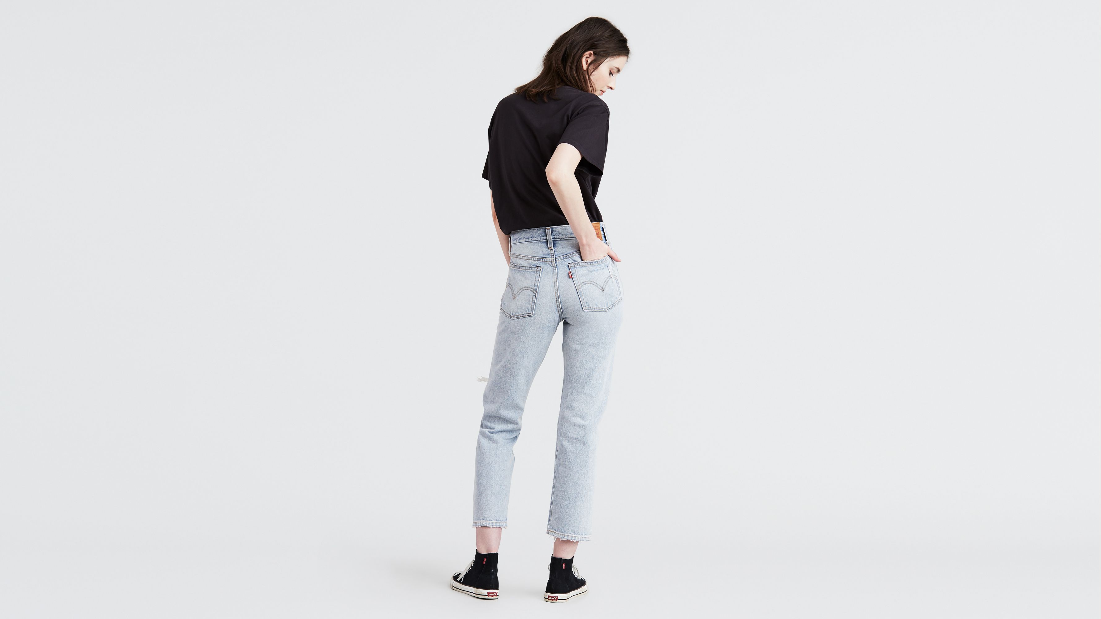 levi's wedgie straight distressed jeans