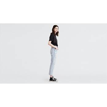 Wedgie Fit Shredded Straight Women's Jeans - Medium Wash | Levi's® US