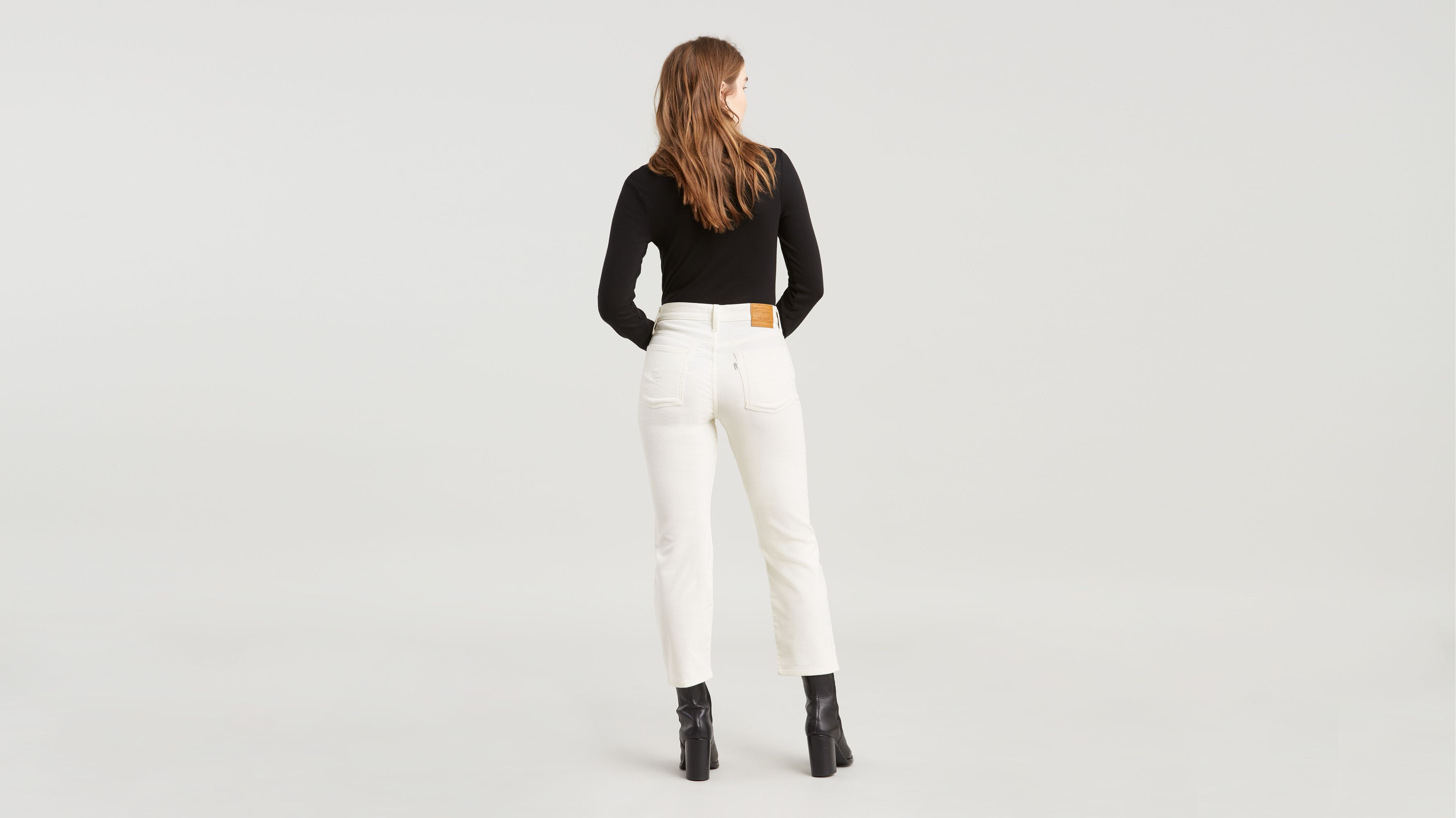 levis white corduroy jeans