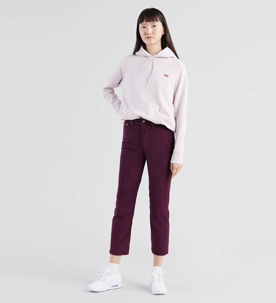 Wedgie Fit Straight Corduroy Pants - Purple | Levi's® US