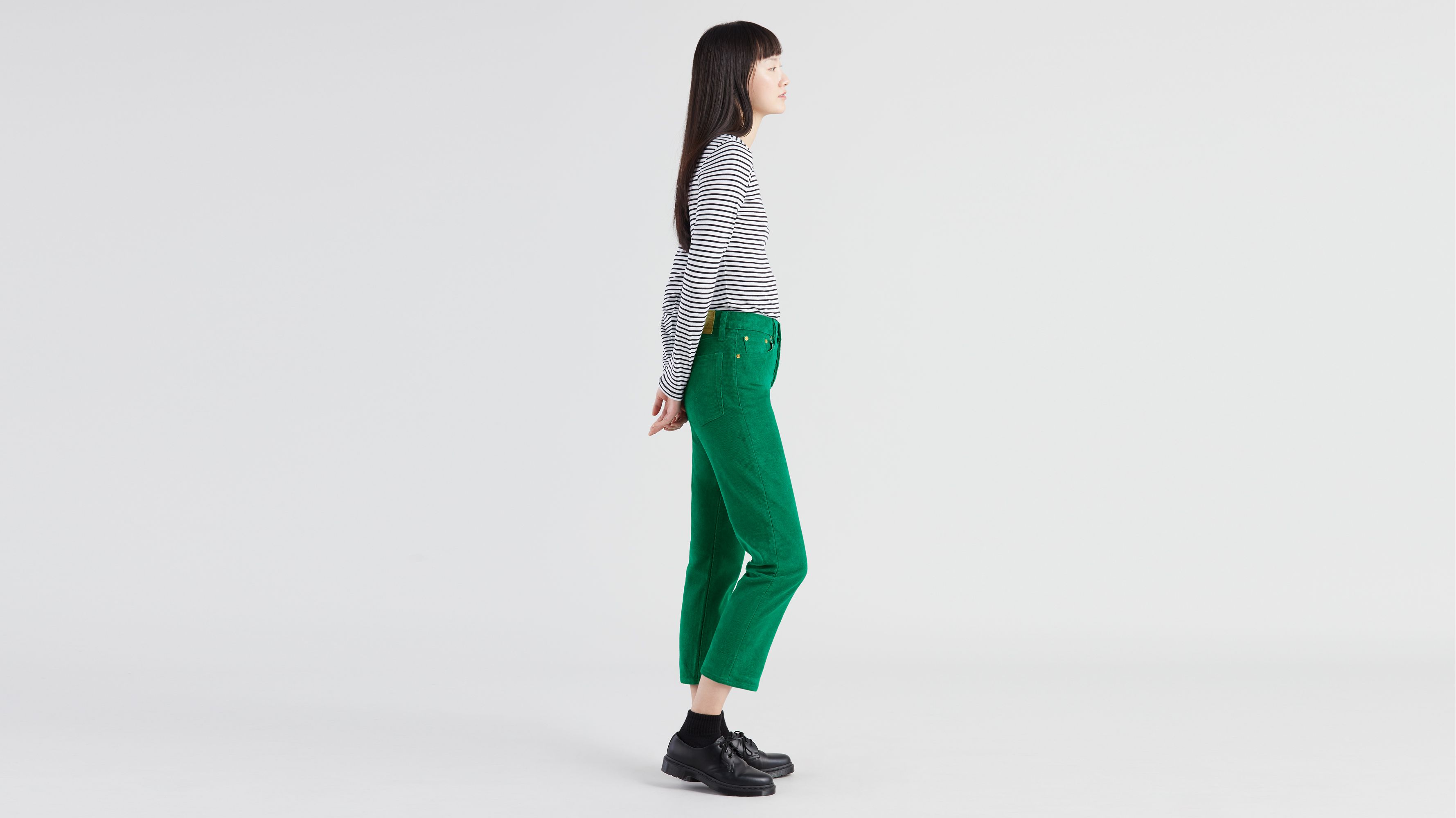 levis green corduroy pants