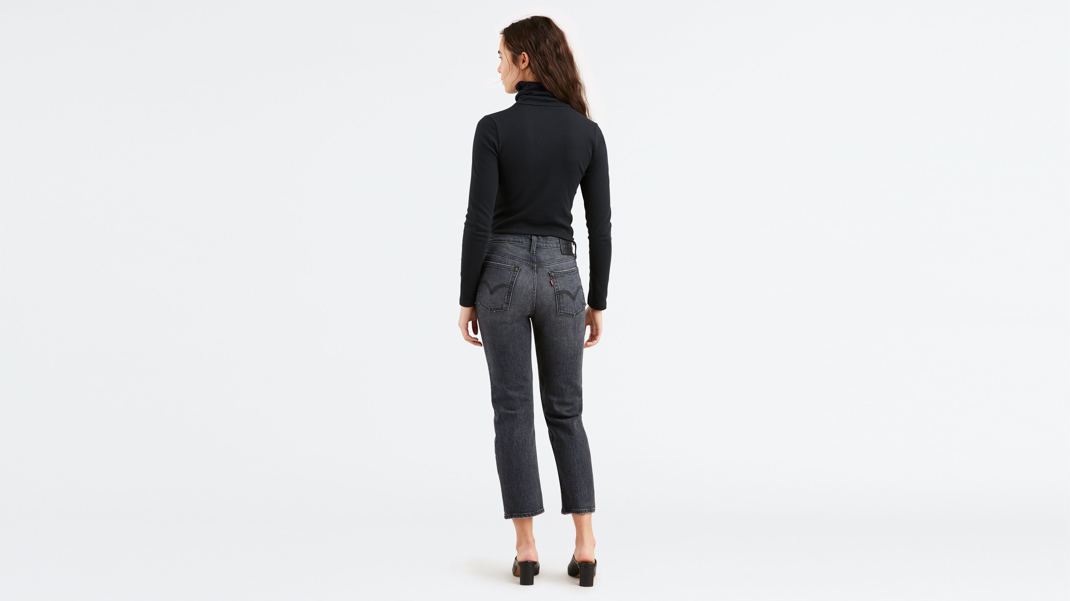 Wedgie Straight Fit Women's Jeans - Grey | Levi's® US