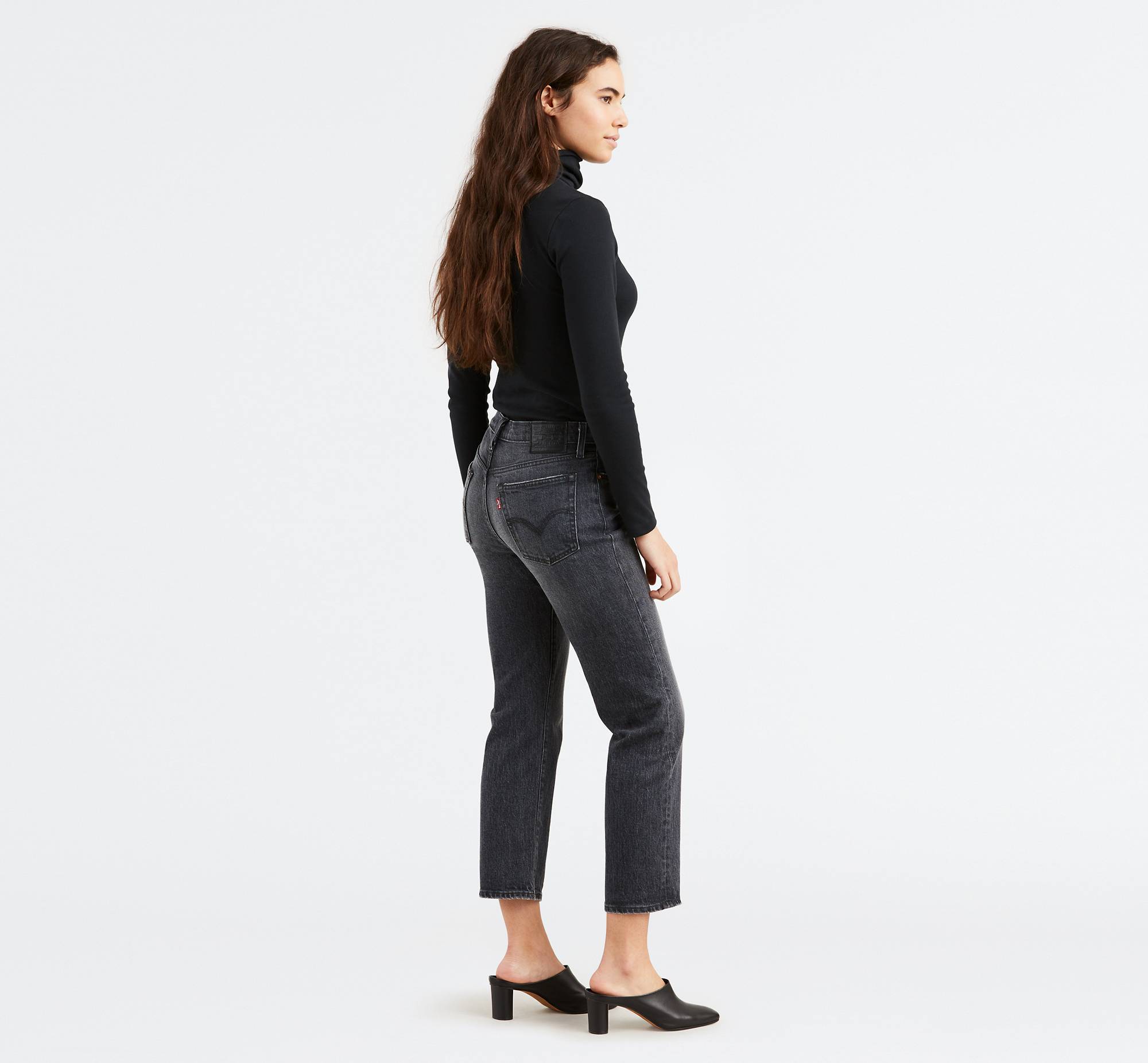Wedgie Straight Fit Women's Jeans - Grey | Levi's® US