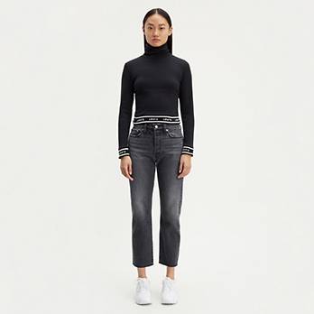 Wedgie Fit Straight Jeans 1