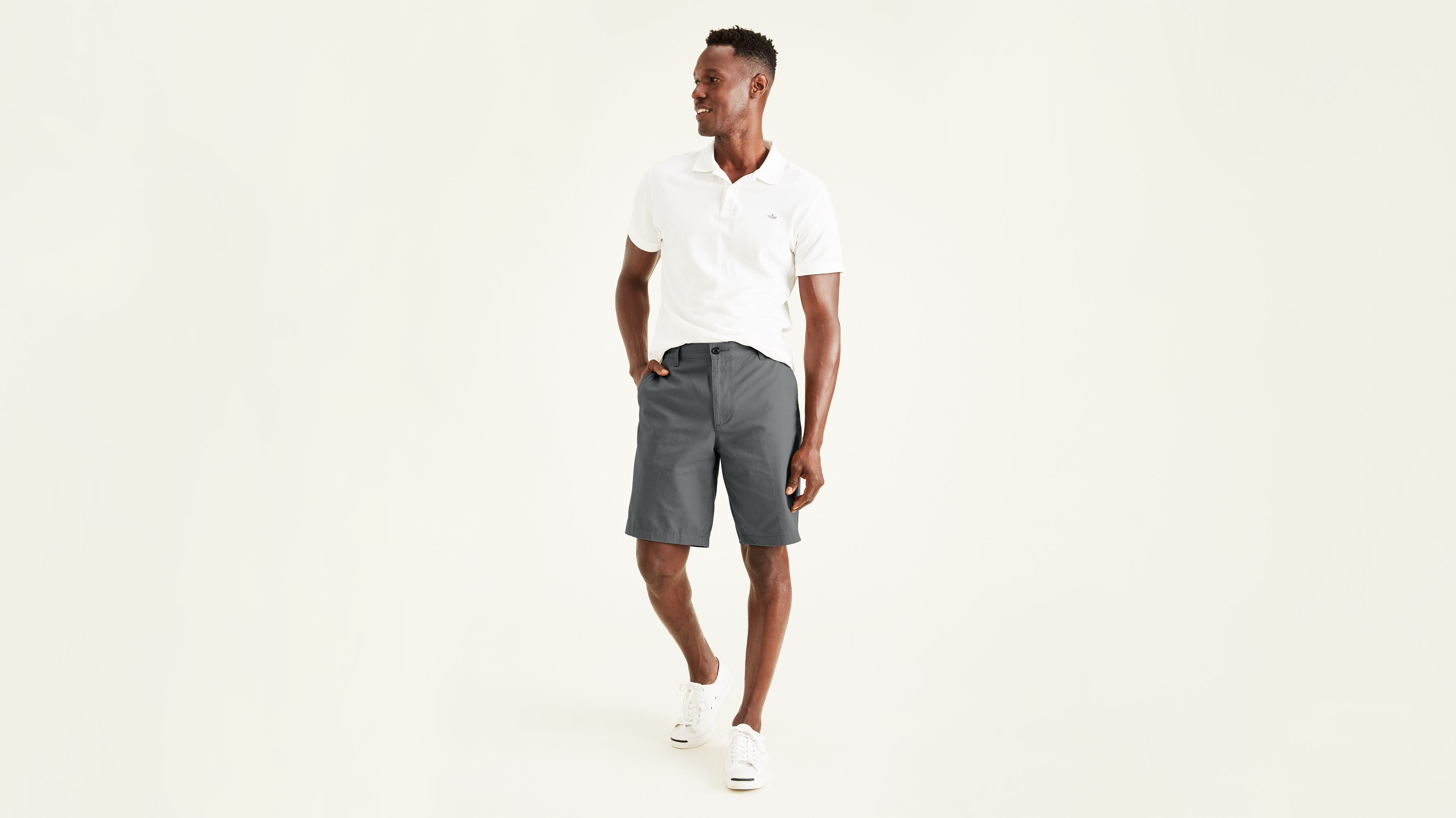 dockers perfect short classic fit