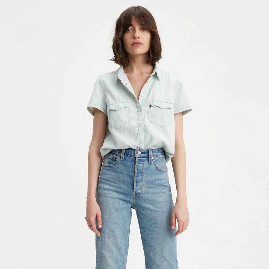 Short Sleeve Western Shirt 1