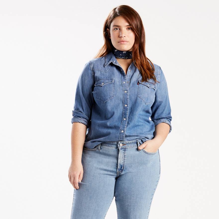 Western Shirt (Plus Size) 1