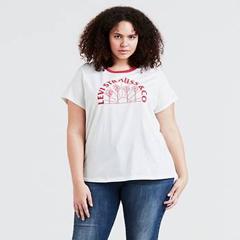 Perfect Graphic Tee Shirt (Plus Size) 2