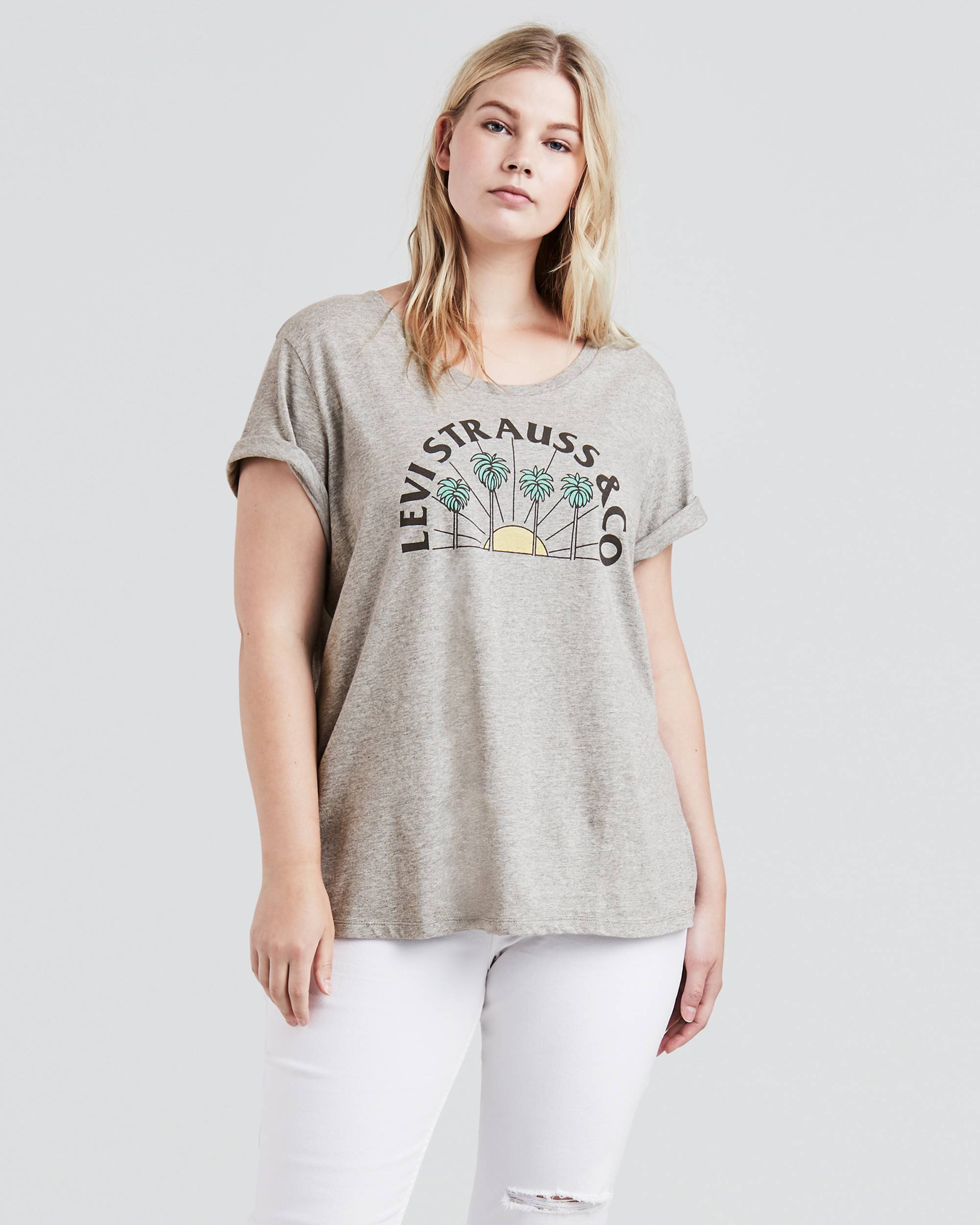Perfect Graphic Tee Shirt (Plus Size) 2