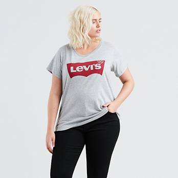 Levi's® Logo Perfect Tee Shirt (Plus Size) 2
