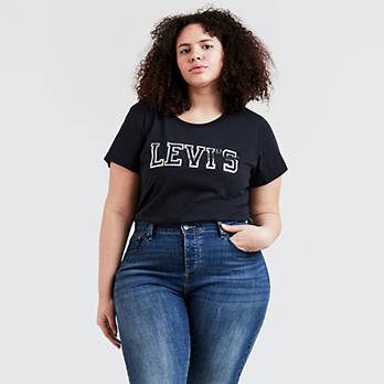 Perfect Graphic Tee Shirt (Plus Size) 1