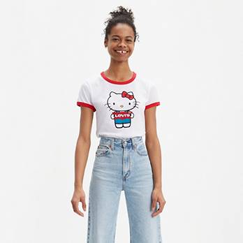 Levi's® x Hello Kitty Ringer Tee Shirt 1