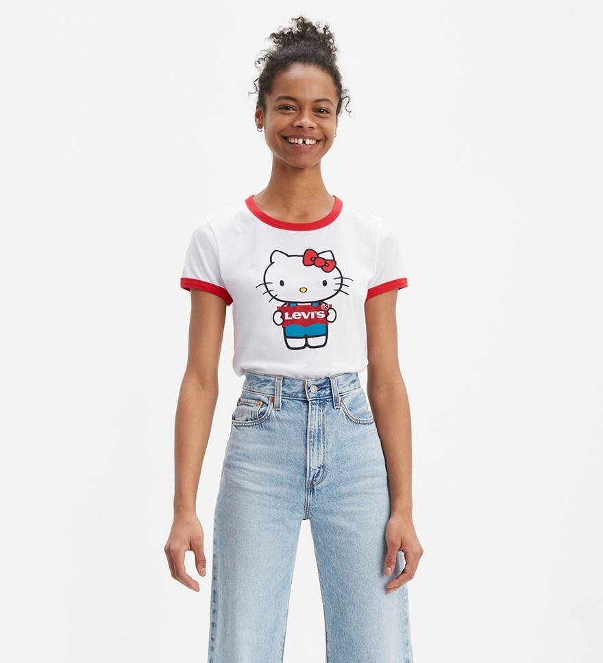 Levi's® x Hello Kitty Ringer Tee Shirt 1
